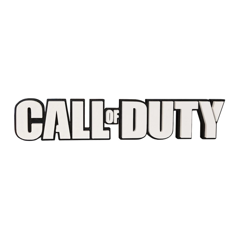 دکوری مدل لوگو Call of Duty